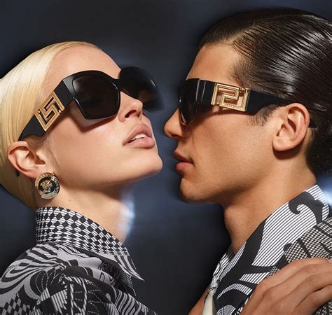 versace sunglasses look up